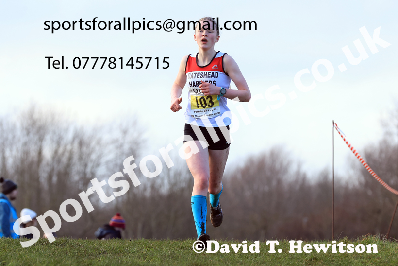 Girls Under-15s 2026 NEHL Sherman Cup and Davidson Shield, Temple Park, South Shields. Photo: David T. Hewitson/Sports for All Pics